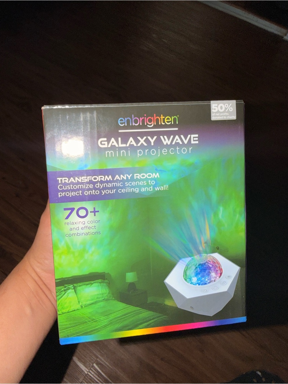 Galaxy Wave Mini Projector - Green